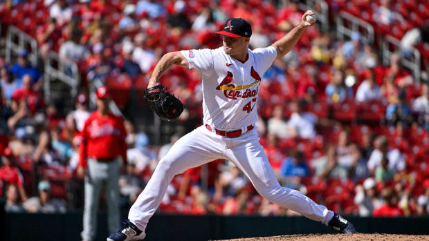 St. Louis Cardinals pitcher John King